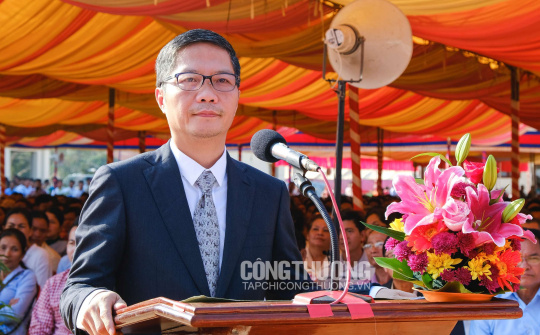 Khánh thành chợ kiểu mẫu biên giới Campuchia: Bước tiến mới trong thương mại biên giới Việt Nam - Campuchia