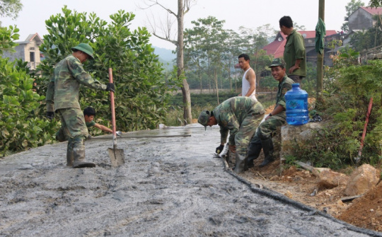 Bức tranh nông thôn Phú Lương đang trên đà khởi sắc