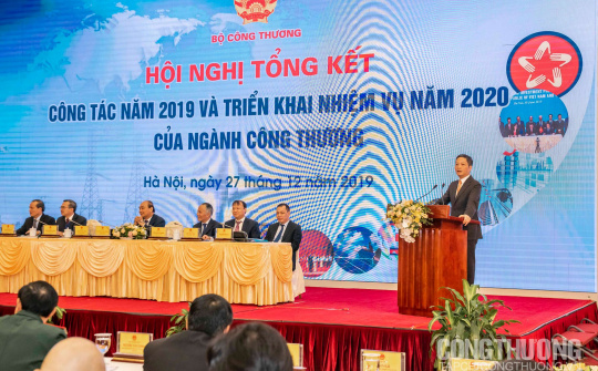 [Tin Ảnh] Hội nghị tổng kết công tác năm 2019 và triển khai nhiệm vụ năm 2020 của ngành Công Thương