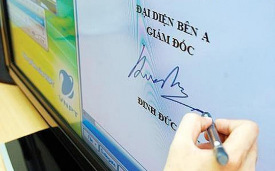 Không gửi văn bản điện tử kèm bản giấy từ ngày 1 tháng 2 năm 2020.