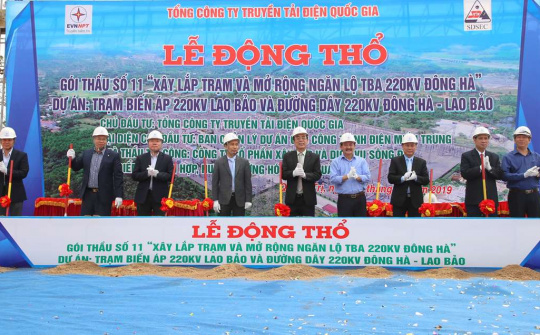 Thêm công trình giải tỏa công suất điện trị giá hơn 876 tỷ đồng