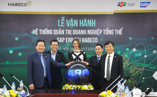 HABECO chính thức vận hành hệ thống quản trị doanh nghiệp ERP