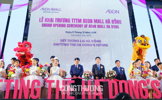 AEON MALL khai trương trung tâm thương mại mới, kỳ vọng "dệt tương lai Hà Đông"