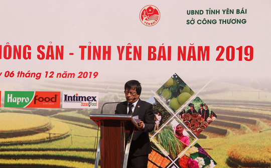 Sản phẩm nông sản Yên Bái lên kệ Hapromart và Intimex Hà Nội