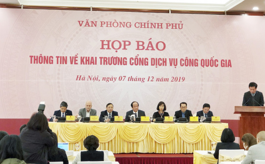 Những dịch vụ nào sẽ được cung cấp tại Cổng Dịch vụ công quốc gia từ 9/12?