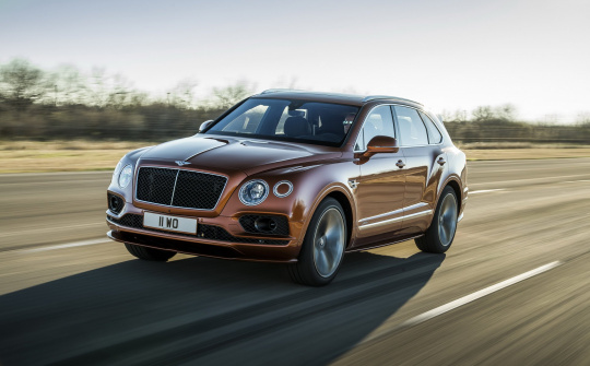 Bentley Bentayga Speed vượt qua Lamborghini Urus trở thành mẫu SUV nhanh nhất thế giới