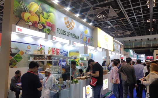 Thực phẩm đồ uống Việt Nam thu hút khách hàng tại Hội chợ Gulfood 2019