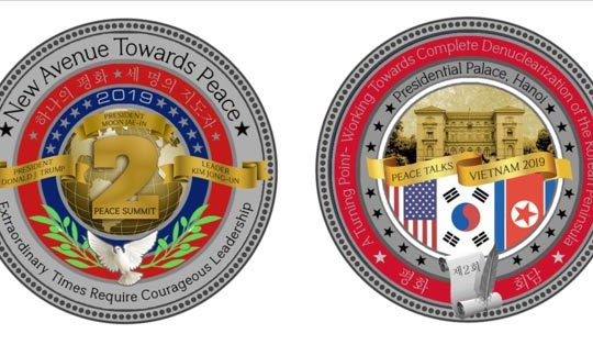 Mỹ phát hành đồng xu kỷ niệm Hội nghị thượng đỉnh Mỹ - Triều lần 2