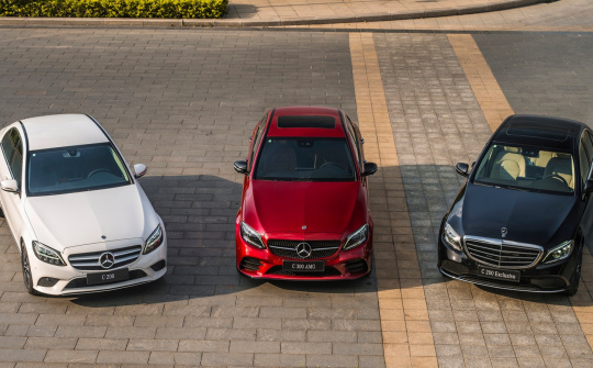Giá lăn bánh xe Mercedes-Benz C-Class 2019