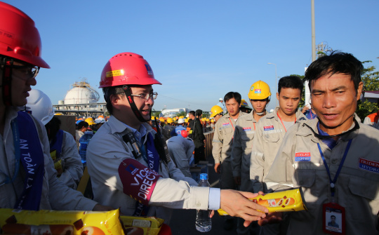 Nhà máy Lọc dầu Dung Quất đạt 20 triệu giờ công an toàn