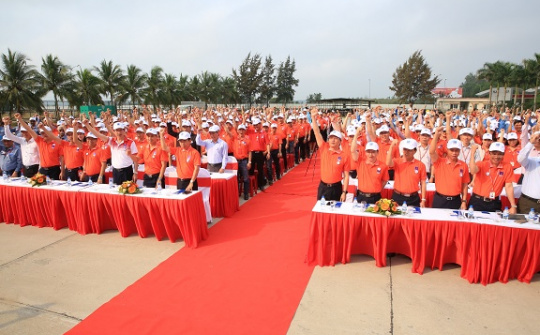 Lọc dầu Dung Quất sản xuất hơn 1,1 triệu tấn sản phẩm trong 2 tháng đầu năm