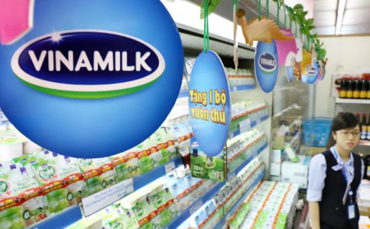 Vinamilk chào mua cổ phần công ty quản lý Sữa Mộc Châu