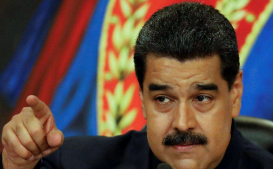 Tin ảnh: Ông Maduro tuyên bố "Mỹ là khủng bố"