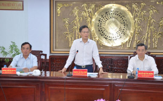 Bộ Công Thương sẽ hỗ trợ để Bạc Liêu trở thành tỉnh khá trong khu vực