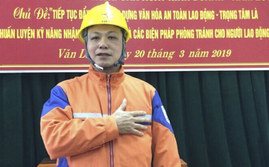 Người công nhân ưu tú của Điện lực Văn Lãng