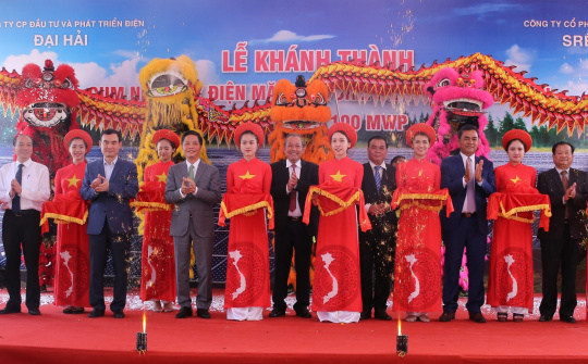 Khánh thành Nhà máy điện năng lượng mặt trời đầu tiên ở Tây Nguyên