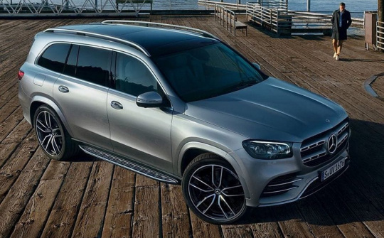 Mercedes-Benz GLS 2020 lộ diện, câu trả lời dành cho BMW X7