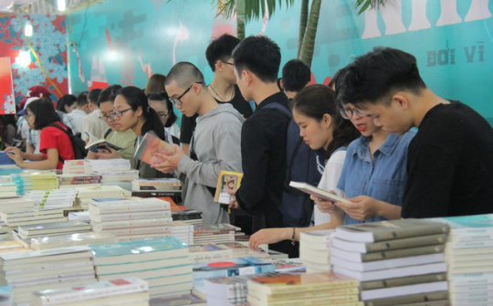 Ngày sách Việt Nam 2019: Lan tỏa mạnh mẽ văn hóa đọc