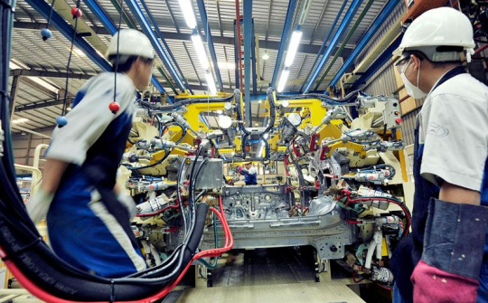 Sản xuất công nghiệp tăng 9,2% 4 tháng đầu năm