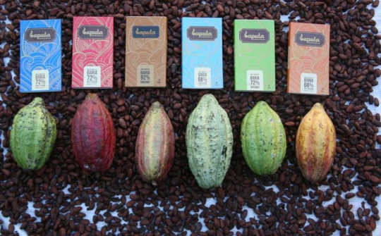 Chocolate hữu cơ Bapula lần đầu tiên được phân phối tại Nhật Bản