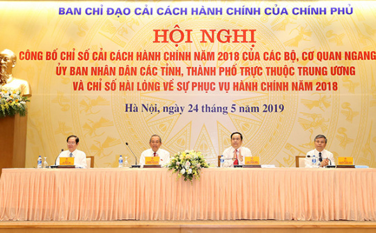 Bộ Công Thương xếp thứ 5/18 Bộ, ngành về chỉ số cải cách hành chính