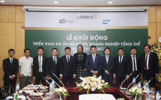 HABECO và FPT IS bắt tay, triển khai hệ thống quản trị doanh nghiệp tổng thể
