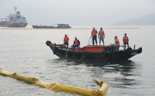 Petrolimex Nghệ An: Chủ động ứng phó sự cố tràn dầu tại cảng dầu Bến Thủy, Nghi Hương