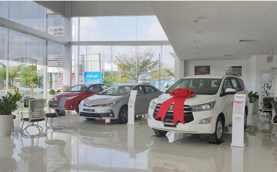 Toyota Việt Nam tiếp tục mở rộng mạng lưới đại lý và trạm dịch vụ