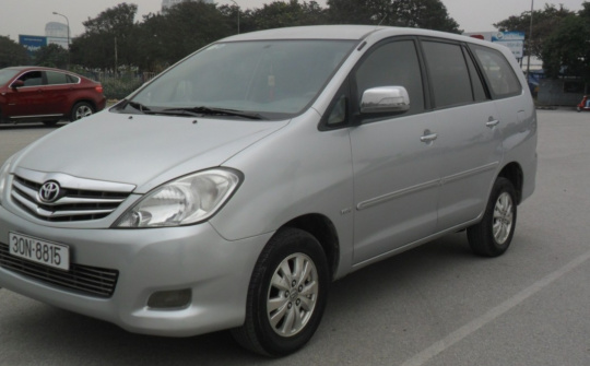 Giá bán xe Toyota Innova 2009 hiện nay là bao nhiêu?