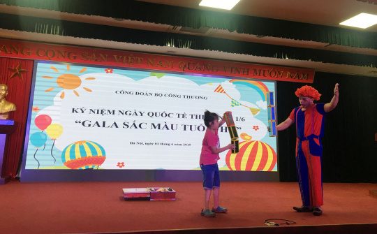 Công đoàn Bộ Công Thương tổ chức vui Tết Thiếu nhi 1/6