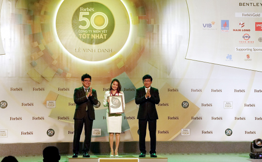 PV GAS lần thứ 7 liên tiếp lọt vào bình chọn của Forbes  50 công ty niêm yết tốt nhất Việt Nam năm 2019