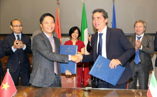 Việt Nam và Italy thúc đẩy hợp tác kinh tế và thương mại