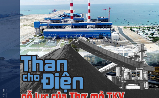 Than cho điện - Nỗ lực của thợ mỏ TKV