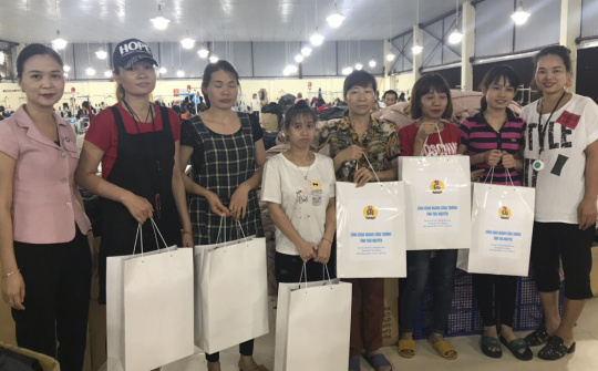 Công đoàn ngành Công Thương Thái Nguyên hưởng ứng Tháng Công nhân năm 2019