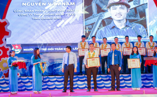 "Người thợ trẻ giỏi" của Than Thống Nhất