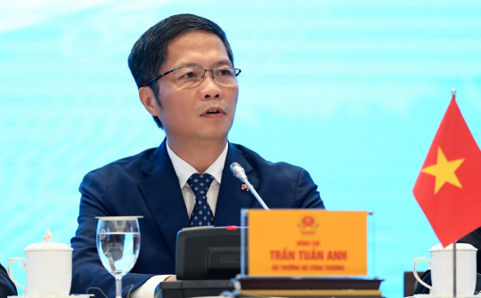 Bộ trưởng Trần Tuấn Anh: Bộ Công Thương sẽ xây dựng chương trình hành động, làm rõ cơ hội, thách thức trong EVFTA