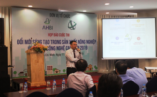 Phát động cuộc thi “Đổi mới sáng tạo trong sản xuất nông nghiệp ứng dụng công nghệ cao năm 2019”