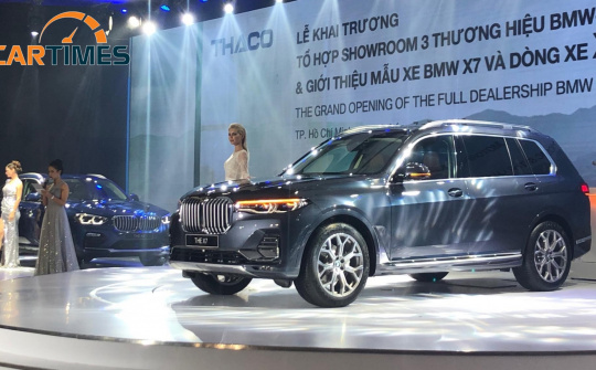 "Hạm đội" BMW đồng loạt đổ bộ thị trường Việt Nam, X5, X7 siêu "hot"