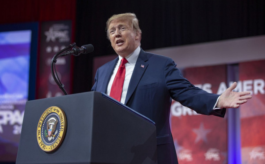 Tin ảnh: Tham vọng của ông Trump