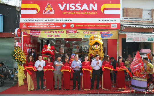 VISSAN  khai trương Cửa hàng thực phẩm mới tại quận 9