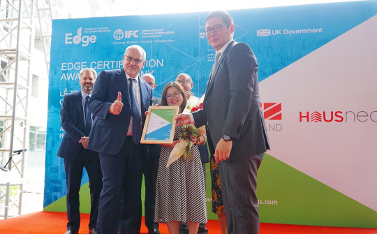 Chung cư HAUSNEO được cấp chứng nhận công trình xanh EDGE