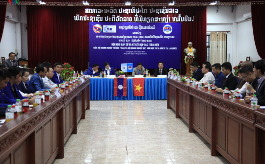 Cơ hội vàng hợp tác với doanh nghiệp Lào