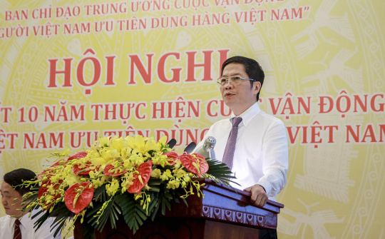 Bộ trưởng Trần Tuấn Anh: Thực hiện Cuộc vận động "Người Việt Nam ưu tiên dùng hàng Việt Nam" - 2 bài học chính