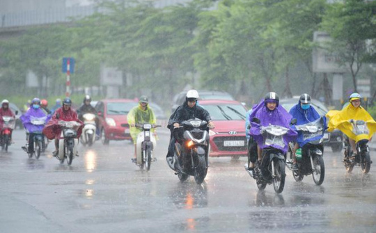 Thời tiết ngày 27/8: Sẽ có mưa rào và dông, đề phòng gió giật mạnh