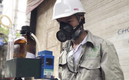 Môi trường sau vụ cháy kho Rạng Đông vẫn trong ngưỡng an toàn