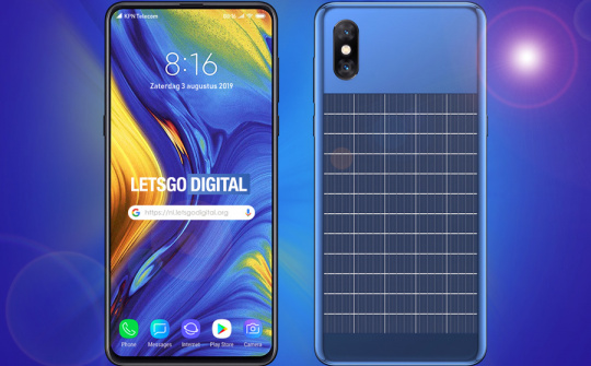 Sắp có smartphone chạy năng lượng mặt trời