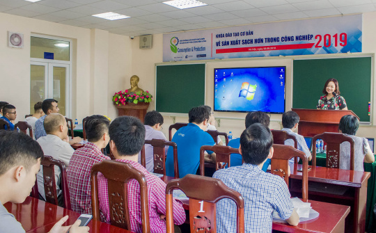 Nâng cao năng lực quản lý, hỗ trợ doanh nghiệp sản xuất sạch hơn