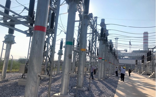 Đóng điện thành công dự án xuất tuyến 1 trạm 220KV Nhiệt điện Hải Dương