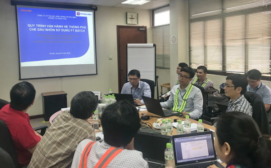 Lần đầu tiên Việt Nam triển khai phần mềm FT Batch trong pha chế dầu nhờn