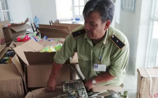 Gần 3.000 sản phẩm đồ chơi trẻ em mang tính chất bạo lực bị thu giữ